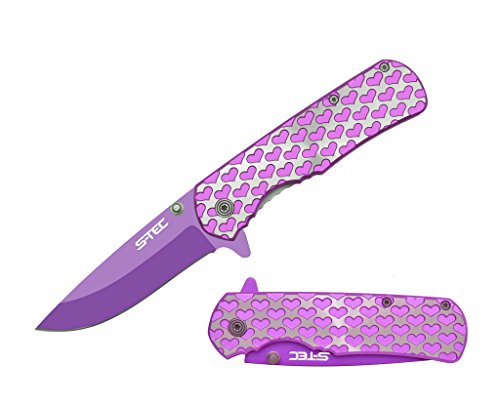 S-Tec Purple Heart Assisted Folder