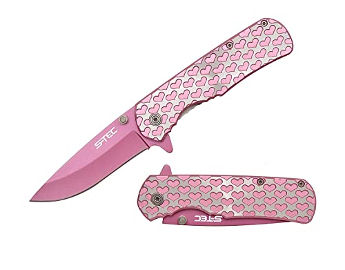 S-Tec Pink Heart Assisted Folder